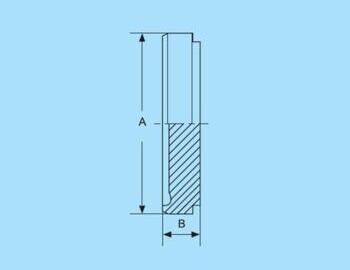 Aseptic blind collar socket