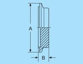 Aseptic blind collar clamping socket