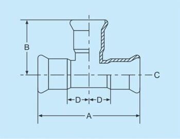 Press T-Stück