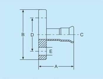 press flange coupling