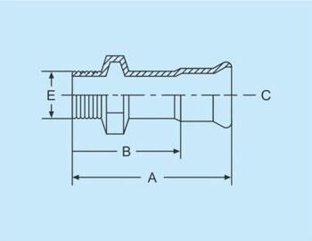 press male coupling