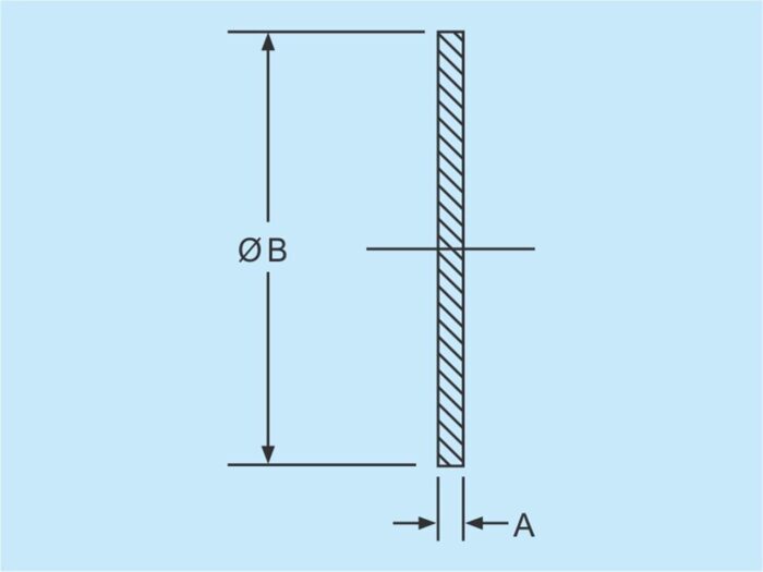 Zoll Dichtscheiben (Nutmutter) PTFE (Teflon) 2,5"