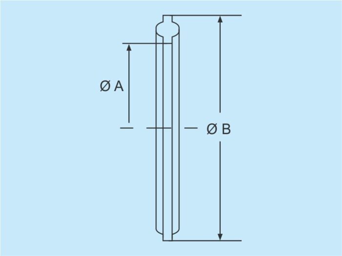 DIN Clampdichtung VMQ (Silicone) DN32