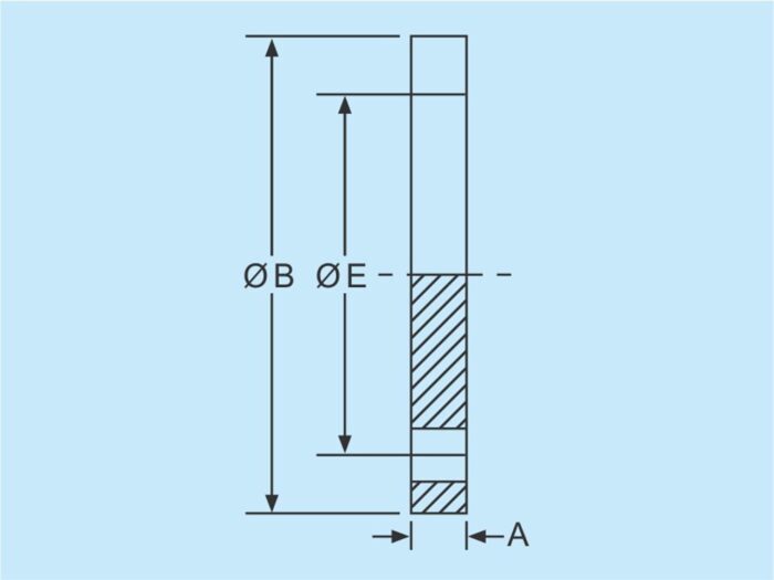 blind flange EN1092-1 Typ05, PN16 316L DN32